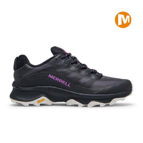 Merrell Moab Speed Wanderschuhe Damen Schwarz [DE-LSKFG]